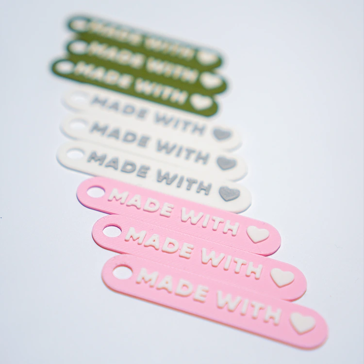 3D pakabinamos etiketės kabančios etiketės iš palstiko